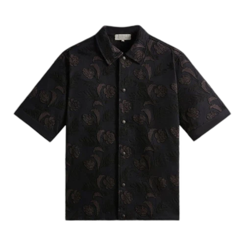 Kith Chain-Stitched Woodpoint Shirt 'Black'