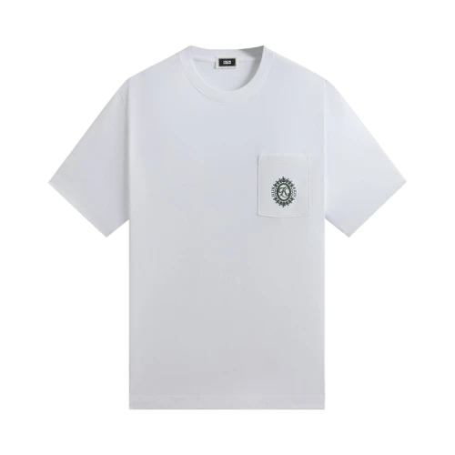 Kith & Kin Lace Crest Pocket Tee 'White'