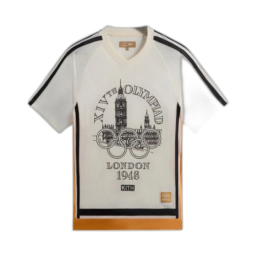 Kith Olympics Heritage 1948 London Mesh Leon Jersey 'Silk'