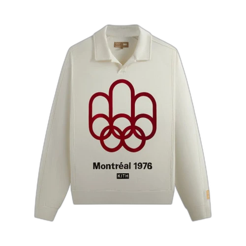 Kith For Olympics Heritage Nelson Collared Pullover 'Silk'