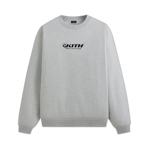 Kith For TaylorMade Find Your Game Nelson Crewneck 'Light Heather Grey'