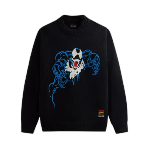 Kith x Marvel Venom Lewis Crewneck Sweater 'Black'