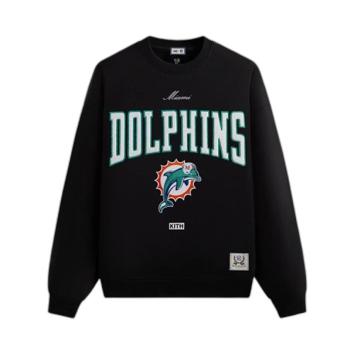 Kith & '47 for the NFL: Dolphins Nelson Crewneck 'Black'