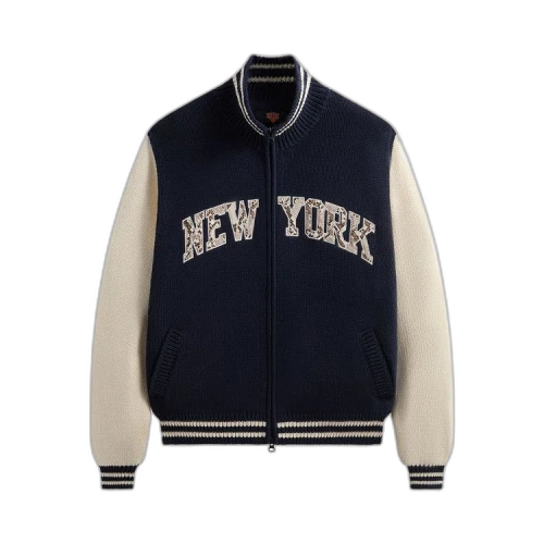 Kith For The New York Knicks Wyona Full Zip Sweater 'Nocturnal'