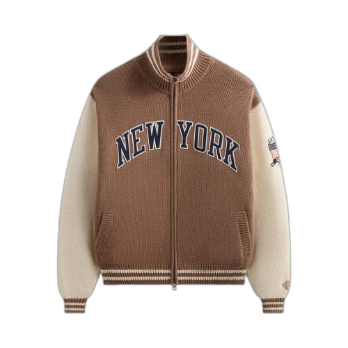 Kith & AVIREX For The New York Knicks Wings Wyona Full Zip Sweater 'Stock'
