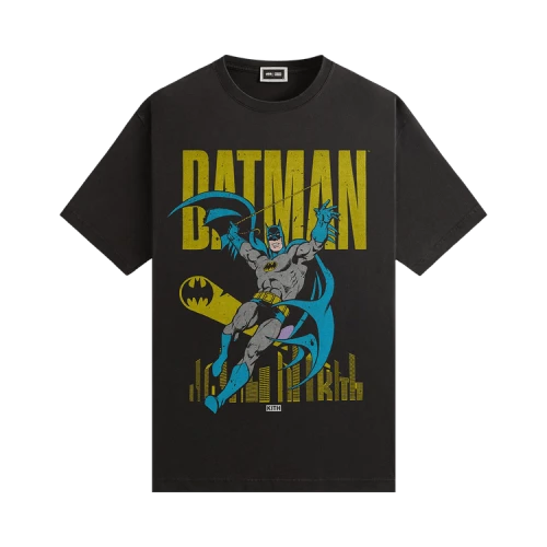 Kith x Batman Classic Vintage Tee 'Black'