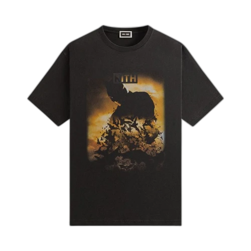 Kith x Batman Batman Begins Vintage Tee 'Black'