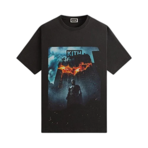 Kith x Batman Dark Knight International Vintage Tee 'Black'