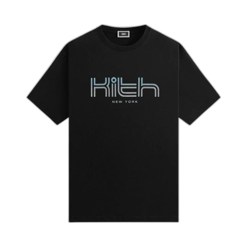 Kith For New York Techno Logo Tee 'Black'