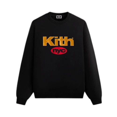 Kith NYC Nimbus Logo Nelson Crewneck 'Black'