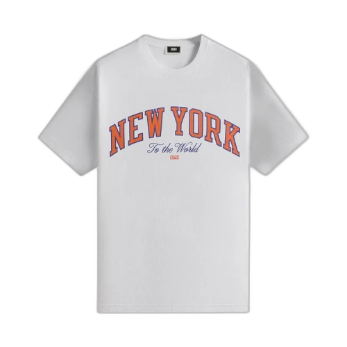 Kith For The New York Knicks New York To The World Vintage Tee 'White'