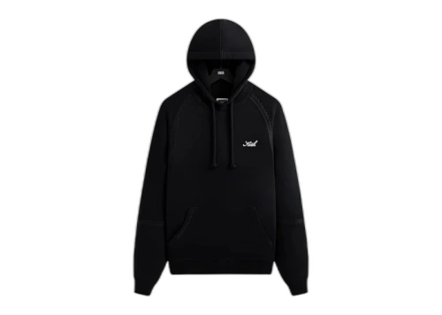 Kith Vale Raglan Hoodie Black