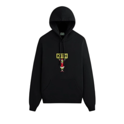 Kith x The Grinch Classic Logo Williams III Hoodie 'Black Beauty'