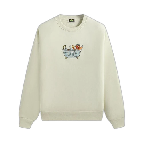 Kith x Sesame Street Ernie Nelson Crewneck 'Chalk'