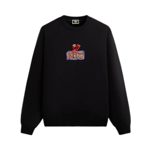 Kith x Sesame Street Elmo Nelson Crewneck 'Black'