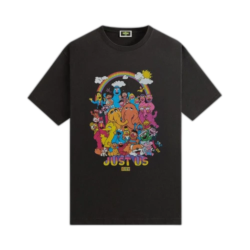 Kith For Sesame Street Characters Vintage Tee 'Black'