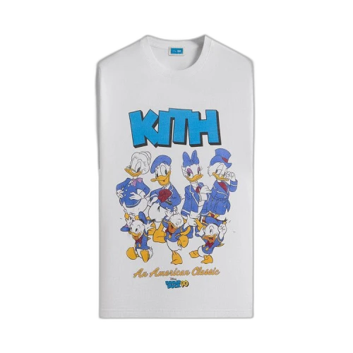 Kith x Disney Donald Duck Family Vintage Tee 'White'