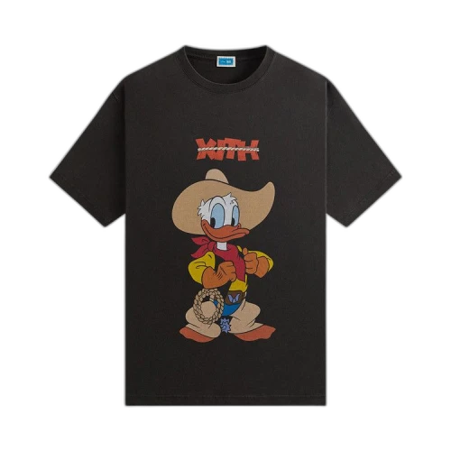 Kith x Disney Donald Duck Cowboy Vintage Tee 'Black'