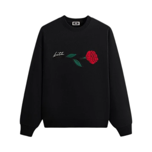 Kith Signature Rose Crewneck 'Black'