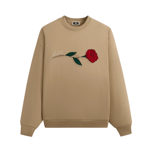Kith Signature Rose Crewneck 'Canvas'