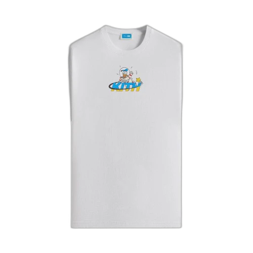 Kith x Disney Donald Duck Astronaut Vintage Tee 'White'