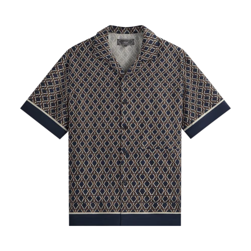 Kith Monogram Crest Reade Shirt 'Nocturnal'