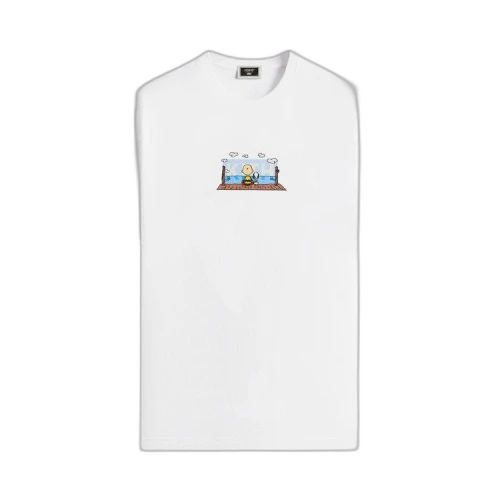 Kith For Peanuts Ocean View Classic Logo Tee 'White'