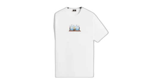 Kith x Peanuts Ocean View Classic Logo Tee White