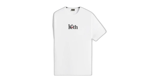 Kith x Peanuts Joe Cool Serif Tee White