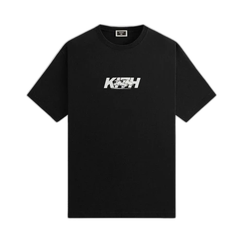 Kith For Peanuts Snoopy Run Fast Logo Tee 'Black'