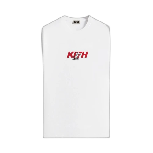 Kith For Peanuts Snoopy Skateboard Fast Logo Tee 'White'