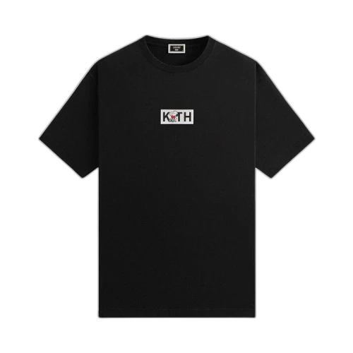 Kith For Peanuts Snoopy Classic Logo Tee 'Black'
