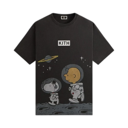 Kith For Peanuts Space Vintage Tee 'Black'