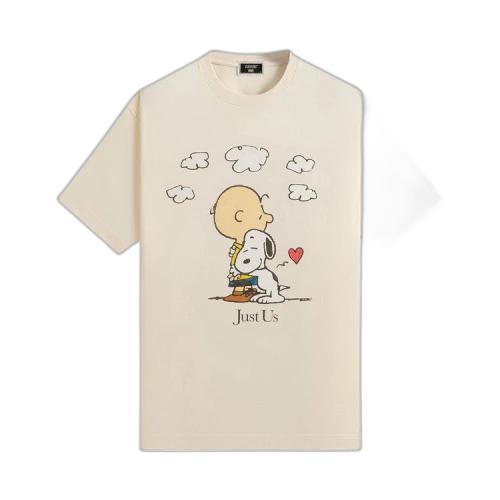 Kith For Peanuts Charlie Brown Just Us Tee 'Sandrift'