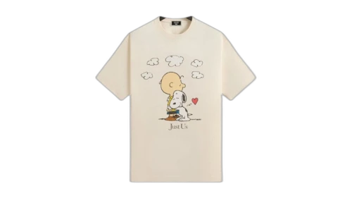 Kith x Peanuts Charlie Brown Just Us Tee Sandrift