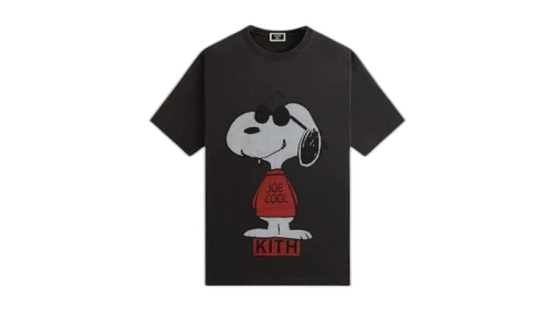Kith x Peanuts Joe Cool Vintage Tee Black