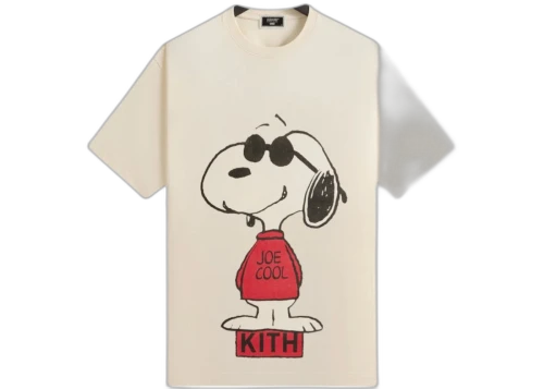 Kith x Peanuts Joe Cool Vintage Tee Sandrift