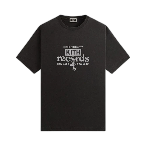 Kith For Peanuts High Fidelity Vintage Tee 'Black'