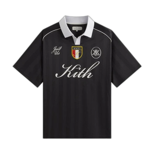 Kith Shadow Stripe Marcel Soccer Top 'Black'