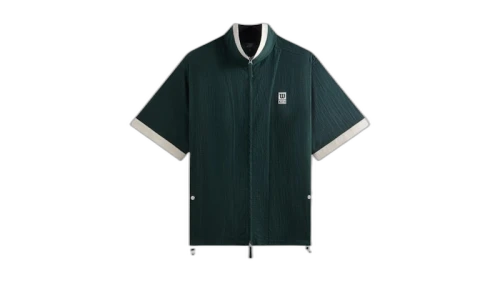 Kith x Wilson Dobby Zip Up Shirt Stadium