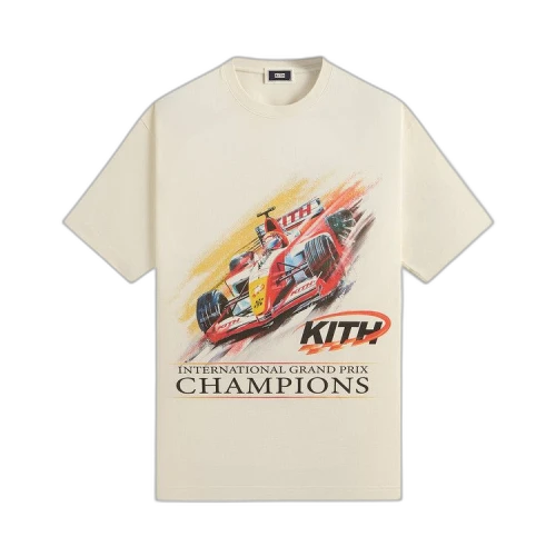 Kith F1 Champion Vintage Tee 'Silk'