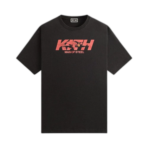 Kith x Superman Man Of Steel Vintage Tee 'Black'