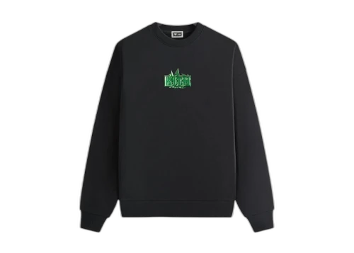 Kith x Superman Kryptonite Nelson Crewneck Black