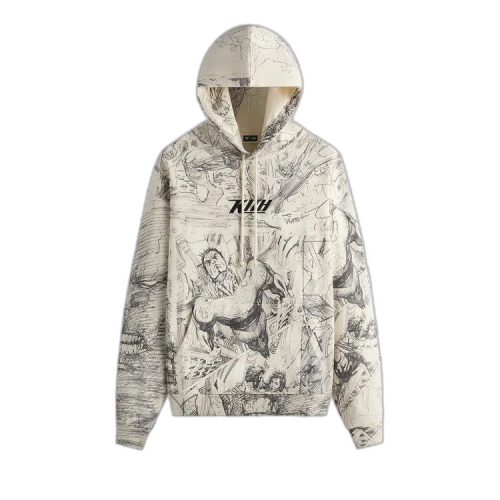 Kith x Superman Sketch Nelson Hoodie 'Sandrift'