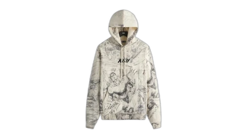Kith x Superman Sketch Nelson Hoodie Sandrift