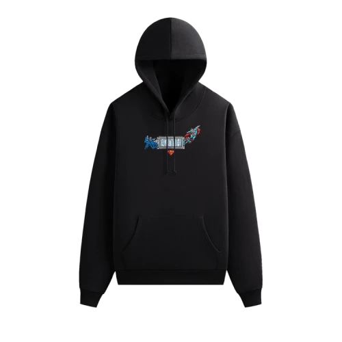Kith x Superman Booth Nelson Hoodie 'Black'