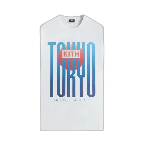 Kith Tokyo Classic Logo Vintage Tee 'White'