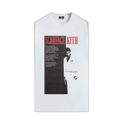 Kith For Scarface Film Poster Vintage Tee 'White'