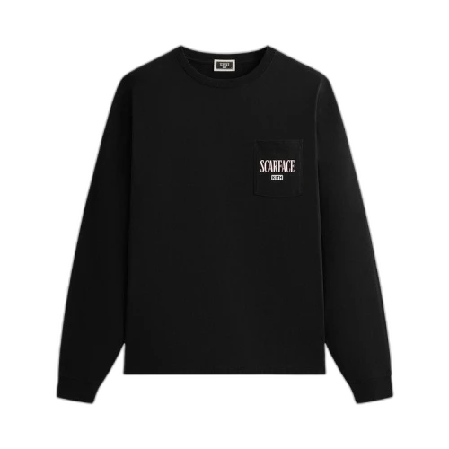 Kith For Scarface Statue Long Sleeve Pocket Tee 'Black'