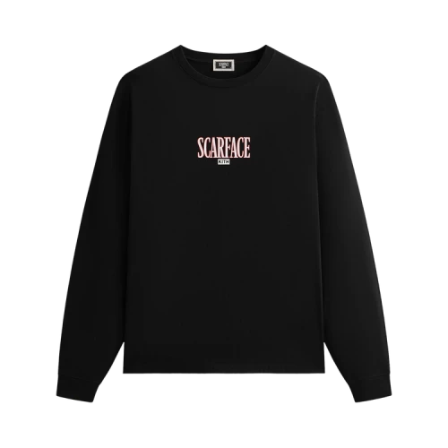 Kith For Scarface Tony Montana Long Sleeve Tee 'Black'